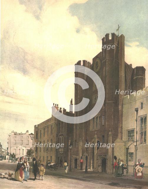 St James Palace. Creator: Thomas Shotter Boys.