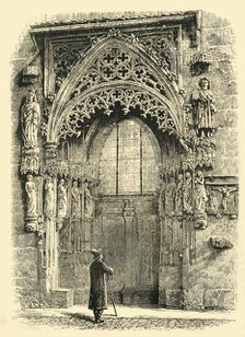 'Porch of St. Sebald's Church, Nuremberg', 1890. Creator: Unknown.