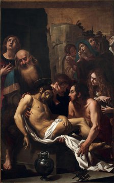 The Entombment of Christ, 1608. Creator: Baglione; Giovanni (1566-1643).