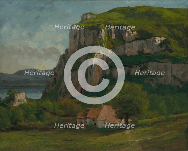 The Rock of Hautepierre, c. 1869. Creator: Gustave Courbet.
