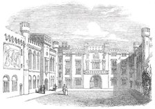 Arundel Castle - the Quadrangle, 1845. Creator: Unknown.