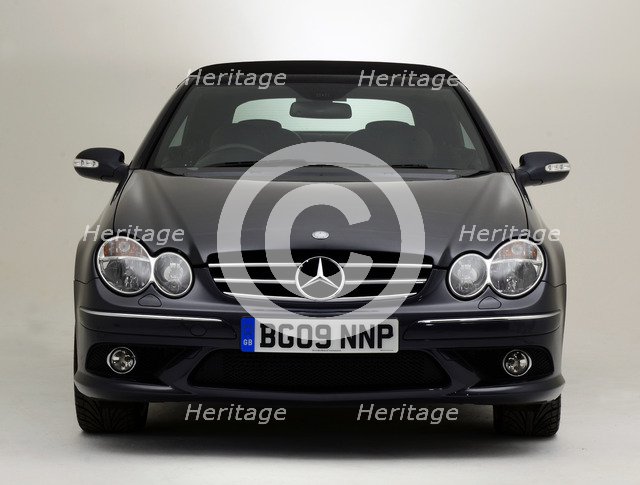 2009 Mercedes Benz CLK Cabriolet  Artist: Unknown.