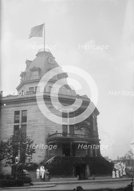 Entrance, Nurses' School, between c1915 and c1920. Creator: Bain News Service.