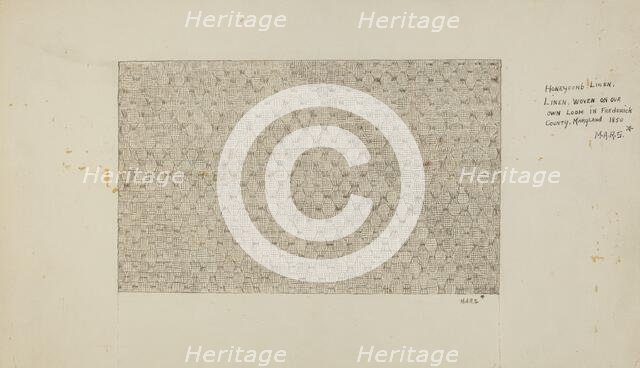 Coverlet, c. 1936. Creator: Margaret Stottlemeyer.