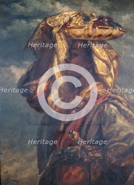 'Black Girl with Fruit', 1882. Artist: Sir John Gilbert