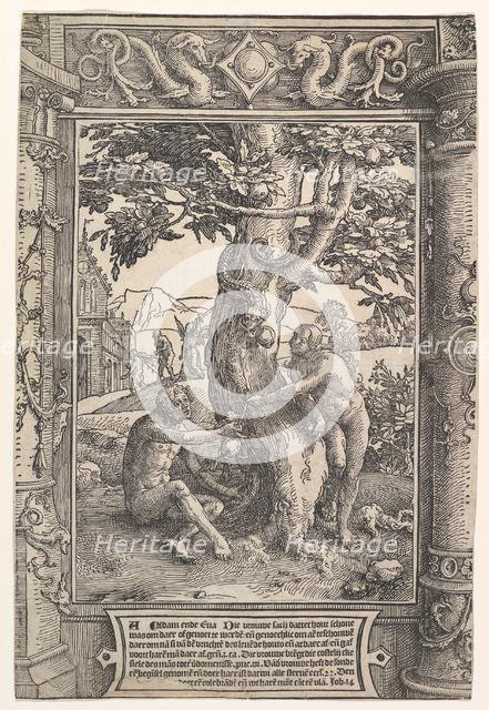 The Fall of Man, ca. 1517. Creator: Lucas van Leyden.