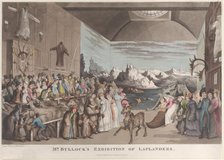 Mr. Bullock's Exhibition of Laplanders, February 8, 1822., February 8, 1822. Creator: Thomas Rowlandson.