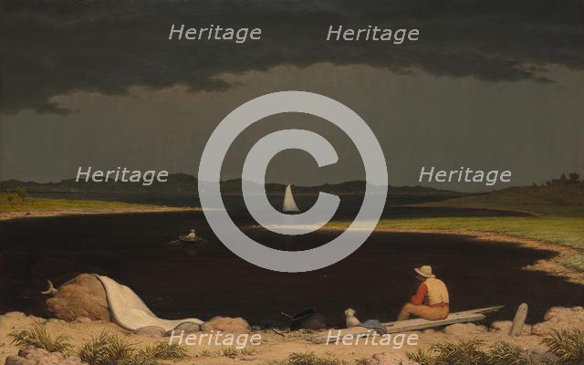 Approaching Thunder Storm, 1859. Creator: Martin Johnson Heade.