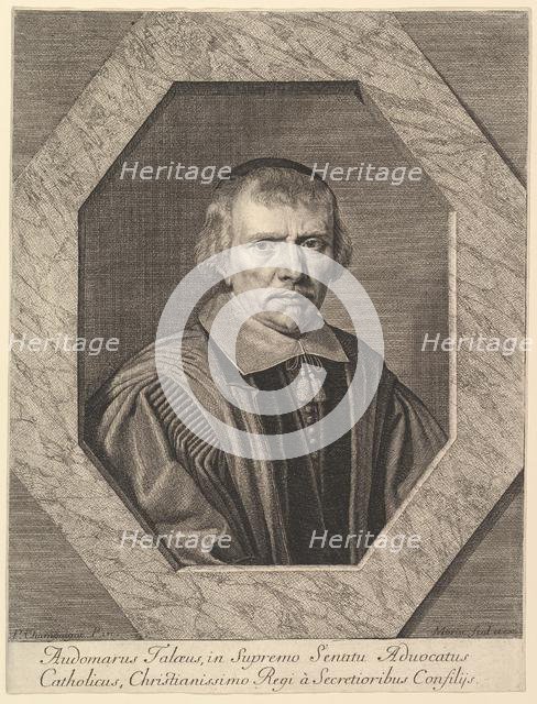 Omer II Talon, avocat au Parlement et conseiller du roi. Creator: Jean Morin.