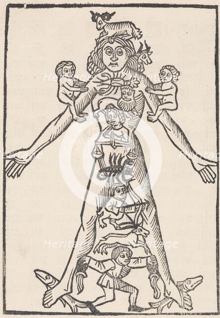 German Almanac, 1484. Creator: Unknown.