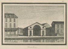 Esperanza, Market, 1795. Creator: Charles Balthazar Julien Févret de Saint-Mémin.