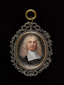 Portrait of a man, between 1690 and 1720. Creator: Ecole Francaise.