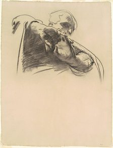 Study for "The Crucifixion and Death of Our Lord", 1909-1916. Creator: John Singer Sargent.