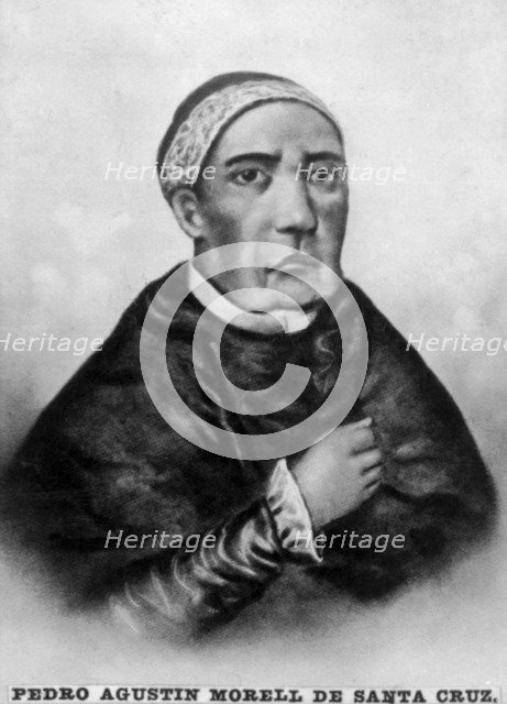 Pedro Agustin Morell de Santa Cruz (1694-1768), Bishop of Havana, c1910. Artist: Unknown