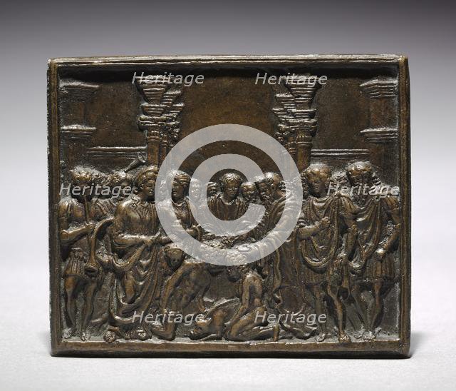 The Sacrifice of a Swine, c. 1520. Creator: Andrea Riccio (Italian, c. 1470-1532).