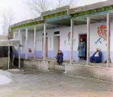 Sart house: on the outskirts of Samarkand, between 1905 and 1915. Creator: Sergey Mikhaylovich Prokudin-Gorsky.