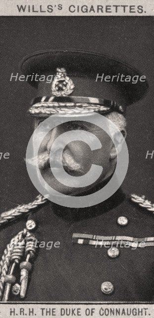 H.R.H The Duke of Connaught, 1908.Artist: WD & HO Wills