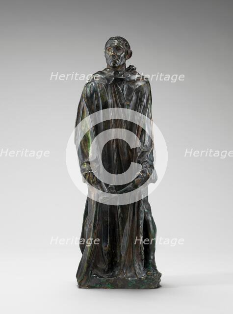A Burgher of Calais (Jean d'Aire), model 1884-1889, reduction cast probably 1895. Creator: Auguste Rodin.