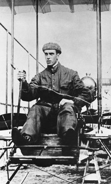 Graham White, British pioneer aviator, c1910. Artist: Unknown