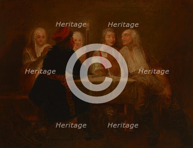 Peasants in an Inn, c1800. Creator: Franciszek Smuglewicz.