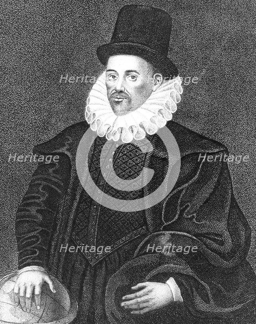 William Gilbert, English physician, late 16th century. Artist: Unknown