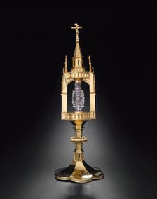 Reliquary Monstrance with a Tooth of Saint John the Baptist, Germany, 1433; container: 900/1200. Creator: Weddeghe Velstede.