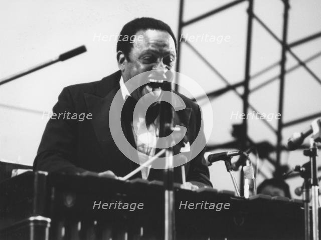 Lionel Hampton Big Band, Capital Radio Jazz Festival, Knebworth, Herts, 1982. Creator: Brian Foskett.