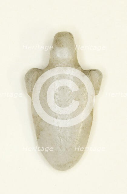 Amulet of a Heart, Egypt, Third Intermediate Period-Late Period, Dynasties 21-26 (about 1069-525 BCE Creator: Unknown.