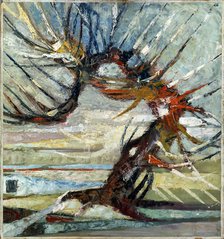 'A Tree', early 20th century(?).  Artist: Otto Mueller