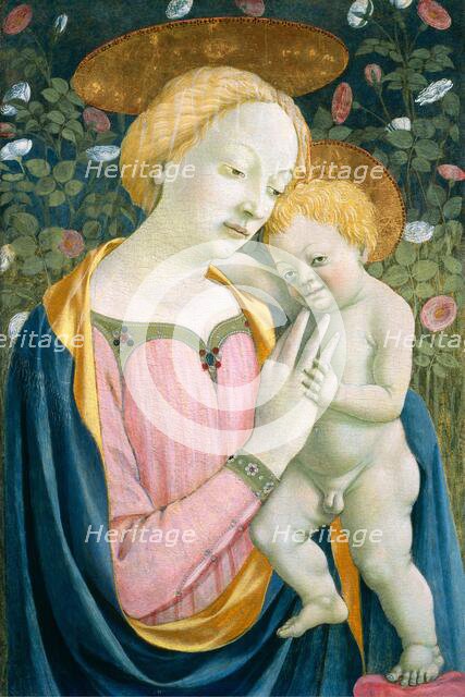 Madonna and Child, c. 1445/1450. Creator: Domenico Veneziano.