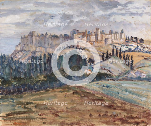 Ancient Castle, 1903. Creator: Georgette Agutte.
