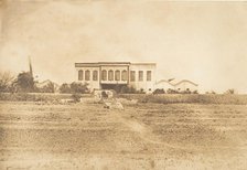 Palais de Mehemet-Ali, à Esné, 1849-50. Creator: Maxime du Camp.