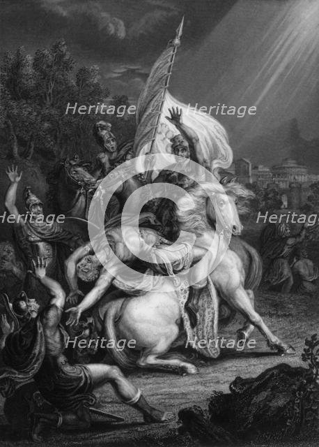 'Saul, Saul, why persecutest thou me?', c1830s. Creator: GH Adcock.