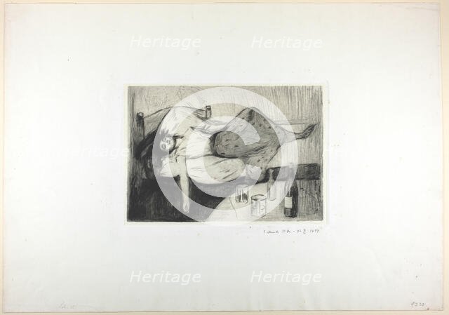 The Day After, 1894. Creator: Edvard Munch.