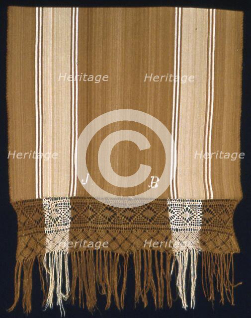 Ceremonial Scarf (bufando or ufanta), Bolivia, 1850/1900. Creator: Unknown.