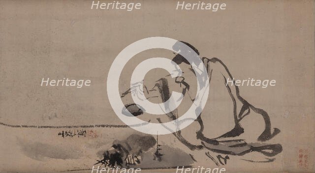 Self-portrait, 1832. Creator: Buncho; Tani (1763-1841).