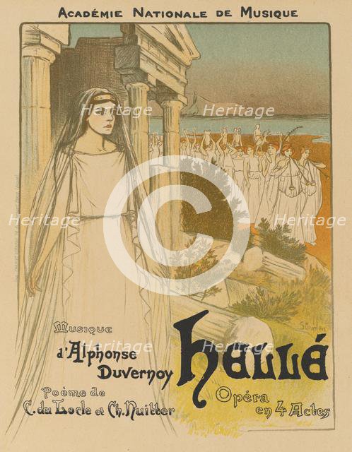 Hellé, 1896. Creator: Théophile Alexandre Steinlen (Swiss, 1859-1923).