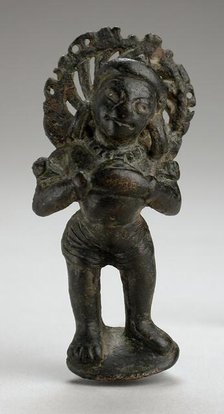 Vishnu's Personified Chakra, 6th century or earlier. Creator: Unknown.