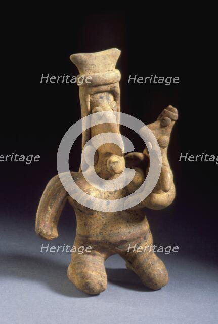 Female Figure and Child, 200 B.C.-A.D. 500. Creator: Unknown.