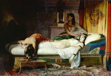 The Death of Cleopatra, 1874. Creator: Rixens, Jean André (1846-1925)