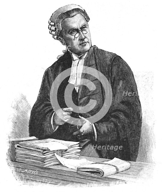 'The Late Lord Russell of Killowen', 1900. Artist: Unknown.