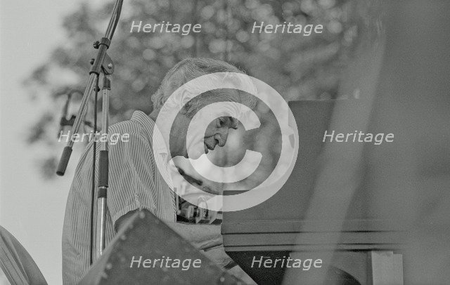 Dave Brubeck, Capital Jazz, Knebworth, 1982. Artist: Brian O'Connor.