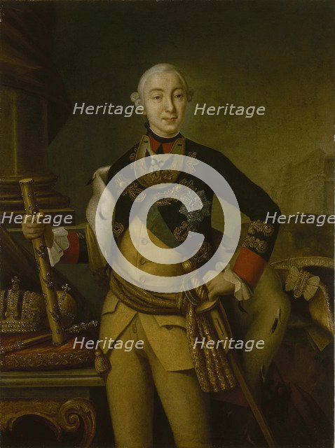 Portrait of the Tsar Peter III of Russia (1728-1762), 1761.