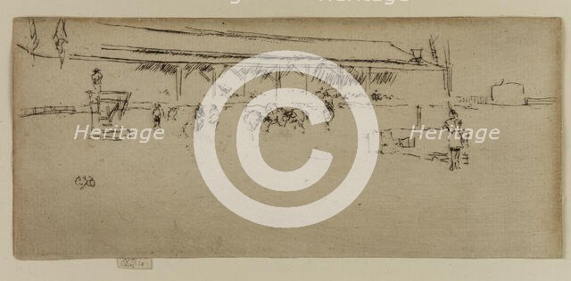 Wild West: Indians, 1887. Creator: James Abbott McNeill Whistler.