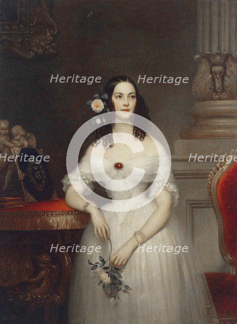 Portrait of Ekaterina Alexeyevna Shcherbatova (1818-1869), 1840.
