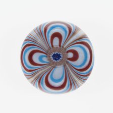 Paperweight, Saint-Louis, 19th century. Creator: Saint-Louis Glassworks.