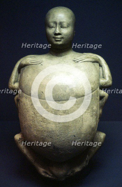 Model of the Egyptian god Khepri. Artist: Unknown