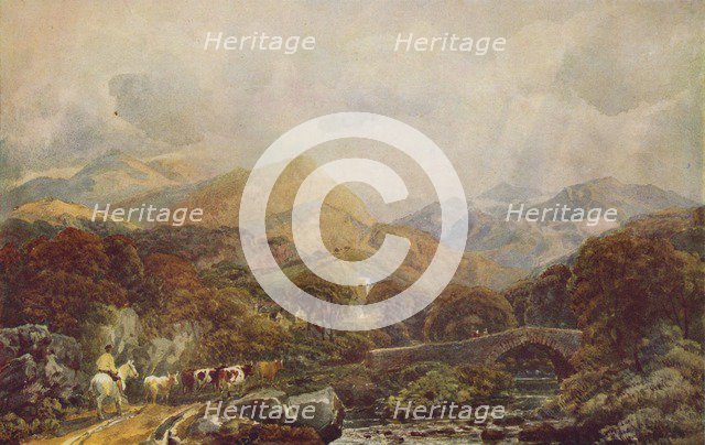 'Mountainous Landscape', c19th century. Creator: Peter de Wint.