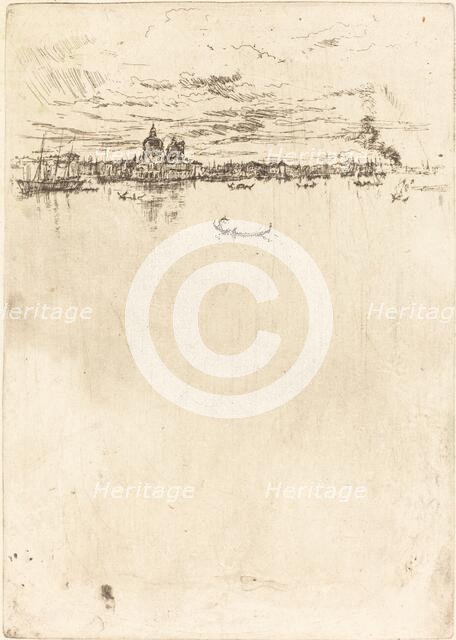 Upright Venice, 1879-1880. Creator: James Abbott McNeill Whistler.