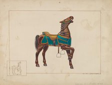 Carousel Horse, c. 1938. Creator: Ernest A Towers Jr.